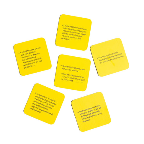 Team building & Onboarding games: Happiness at work + Welcome to the team